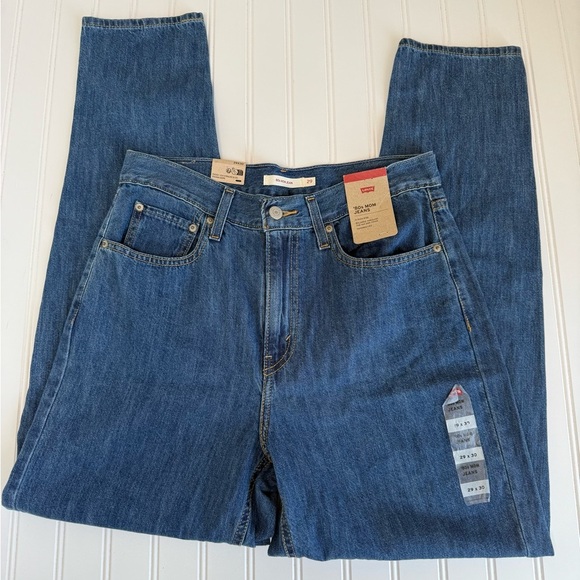 Levi’s 80s Mom High Rise Relaxed Tapered Leg Jeans - 29X30 Women NEW 1064 - Picture 1 of 5